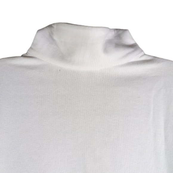 Adidas Sweater Womens White Crop Top Pullover Fleece Sweatshirt Sz.2XL - Picture 10 of 16